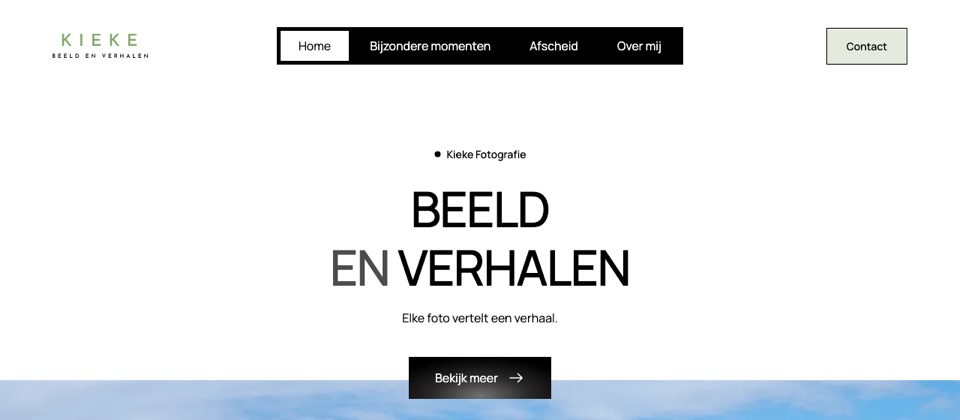 Website Kieke Fotografie